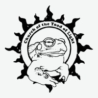 Church Of The Toad Of Light Psychedelic Frog Urban Heavy Tee | Teevron
