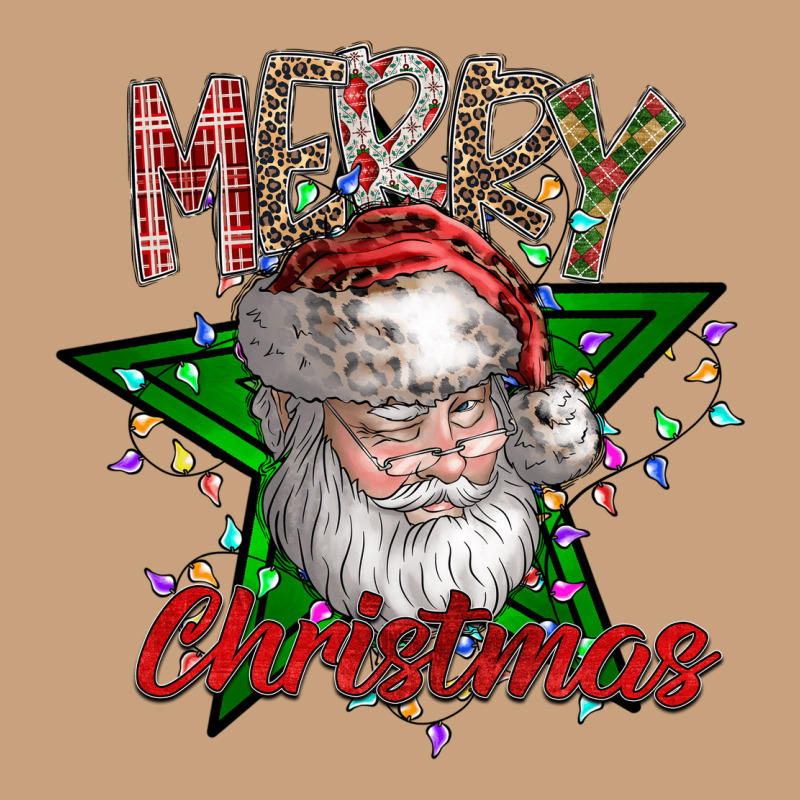 Festive Santa Claus Greeting Vintage Tee by CowhideDigitalArt | Teevron