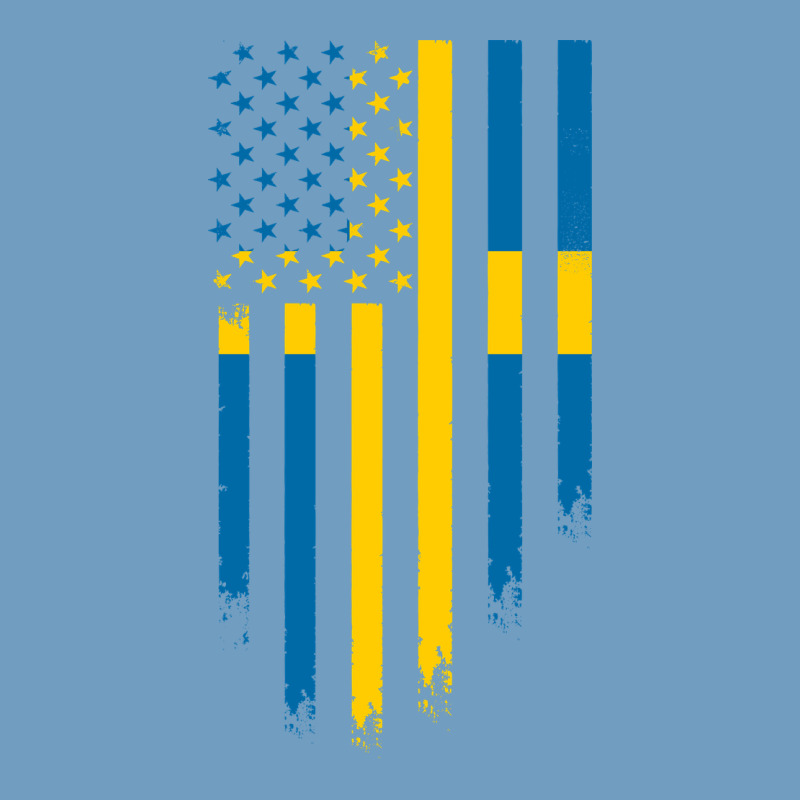 Sweden Swedish Roots American Flag | Canadian Roots Urban Heavy Tee by artisFamous | Teevron