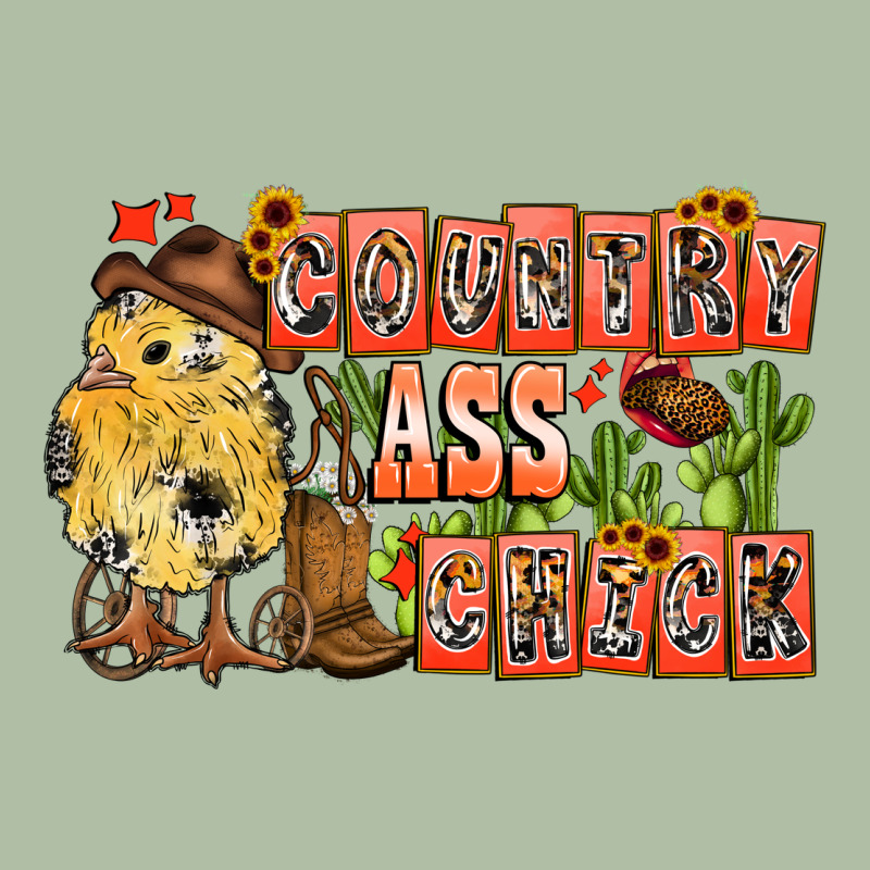 Country Ass Chick Urban Heavy Tee by CowhideDigitalArt | Teevron