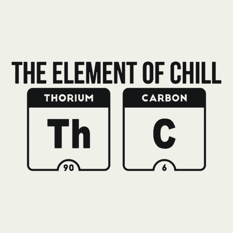 Mens The Element Of Chill Thc Marijuana Joke Black Urban Heavy Tee by artisFamous | Teevron