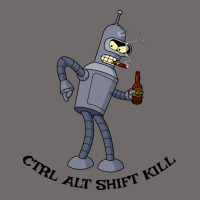 Futurama Ctrl Alt Shift Kill Bender Urban Heavy Tee | Teevron