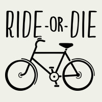 Ride Or Die Bicycle Urban Heavy Tee | Teevron