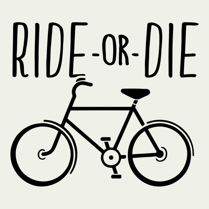 Ride Or Die Bicycle Urban Heavy Tee by artisFamous | Teevron