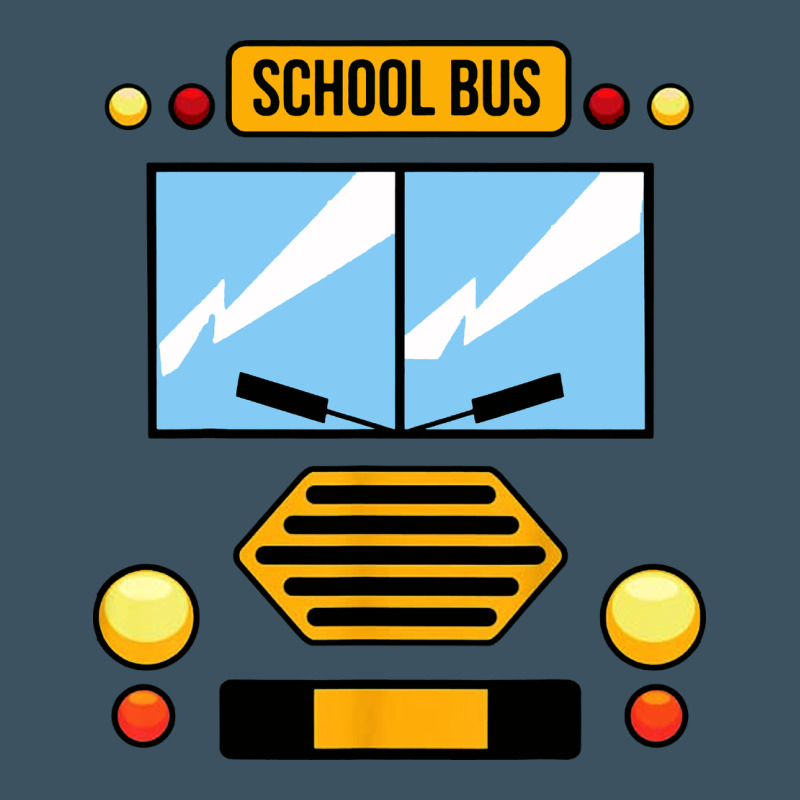 School Bus Costume Cool Halloween Urban Heavy Tee by artisFamous | Teevron