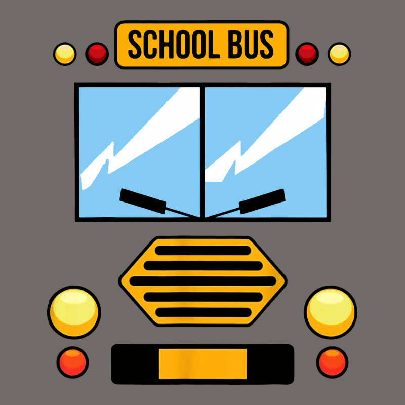 School Bus Costume Cool Halloween Urban Heavy Tee by artisFamous | Teevron