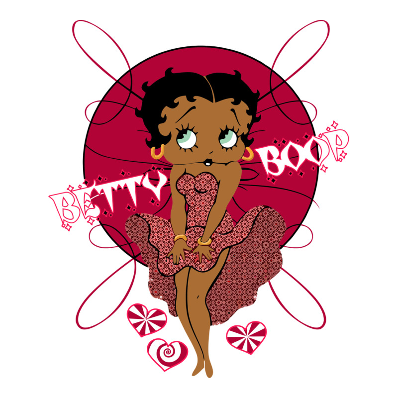 Black Betty Boop Urban Heavy Tee by artisFamous | Teevron