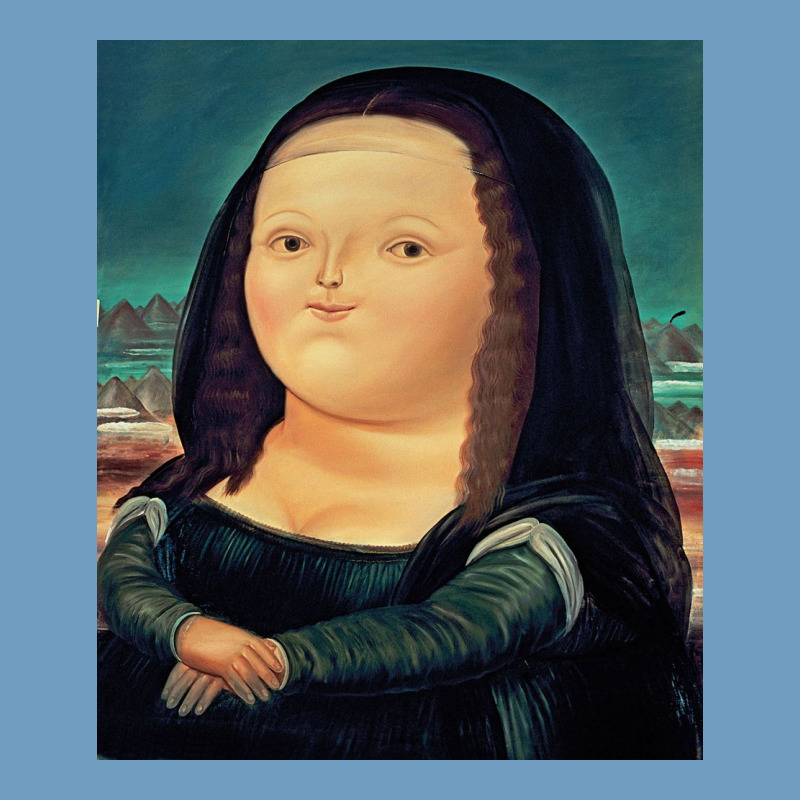 Fernando Botero Mona Lisa Urban Heavy Tee by artisFamous | Teevron