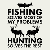 Funny Fishing And Hunting Urban Heavy Tee | Teevron