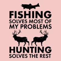 Funny Fishing And Hunting Urban Heavy Tee | Teevron