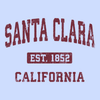 Santa Clara Cali Ca Vintage Athletic Sports Design Urban Heavy Tee | Teevron
