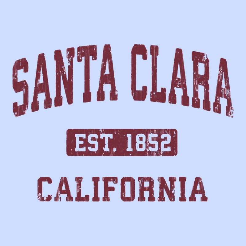 Santa Clara Cali Ca Vintage Athletic Sports Design Urban Heavy Tee by artisFamous | Teevron