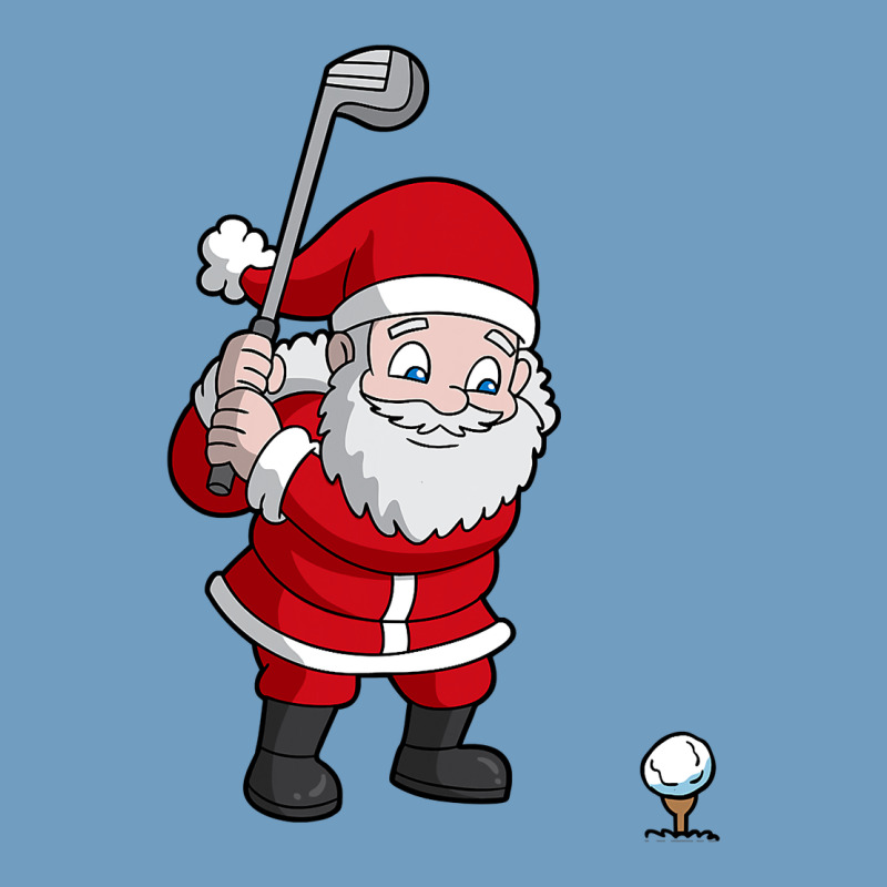 Santa Claus Golf Christmas Golfer Golfing Gift Urban Heavy Tee by artisFamous | Teevron