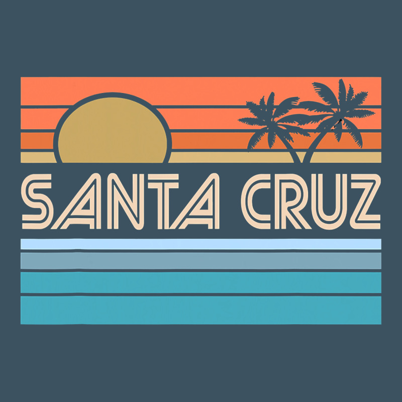 Santa C.r.u.z Cali Sunset 70s 80s Surfer Summer Sun Urban Heavy Tee by artisFamous | Teevron