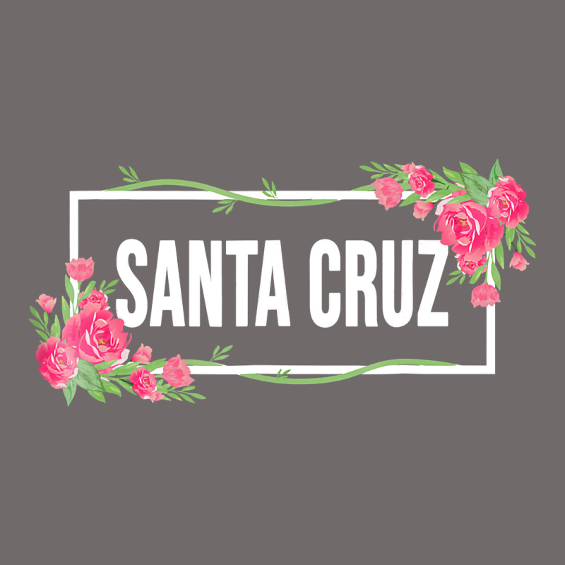 Santa C.r.u.z Cali  Floral Hibiscus Flower Urban Heavy Tee by artisFamous | Teevron