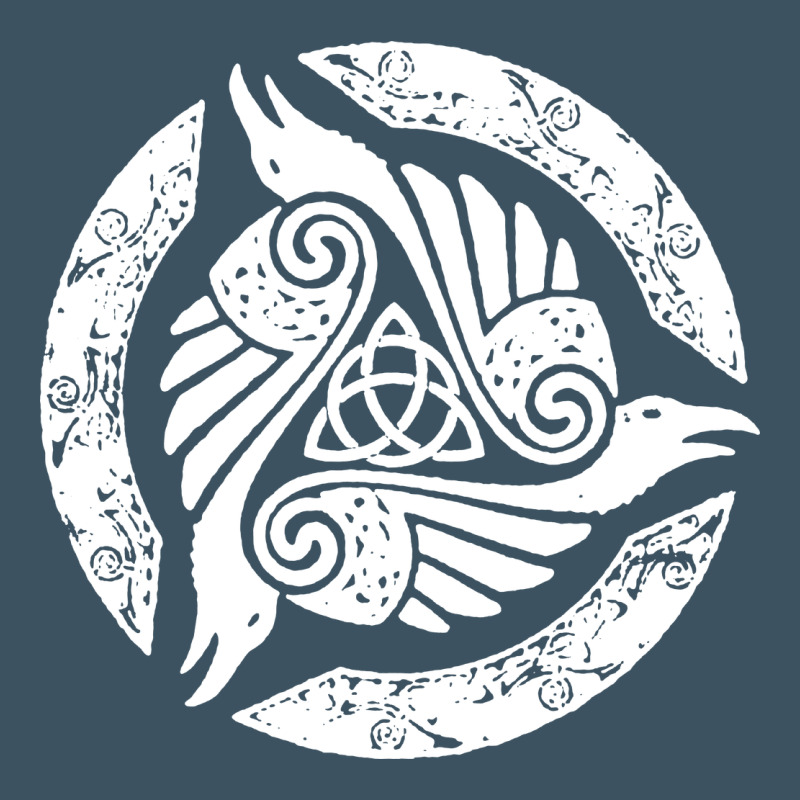 Celtic Trinity Knot Crow Spiritual Mandala Urban Heavy Tee by artisFamous | Teevron