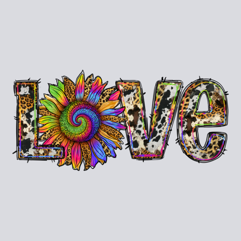 Tie Dye Sunflower Love Zipper Hoodie by RanaPortraitStore | Teevron