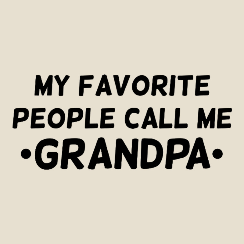 My Favorite People Call Me Grandpa Black Urban Heavy Tee by artisFamous | Teevron