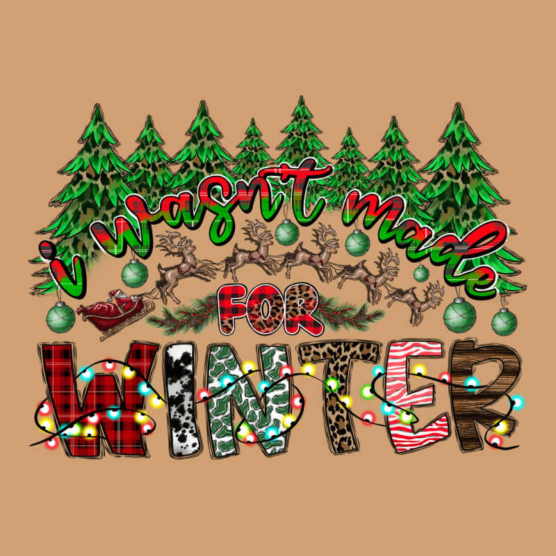 I Was Made For Winter Vintage Tee by CowhideDigitalArt | Teevron