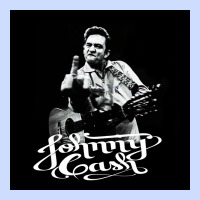 Johnny Cash Music Urban Heavy Tee | Teevron