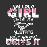 Mustang I M A Girl Who Drives A Mustang Urban Heavy Tee | Teevron