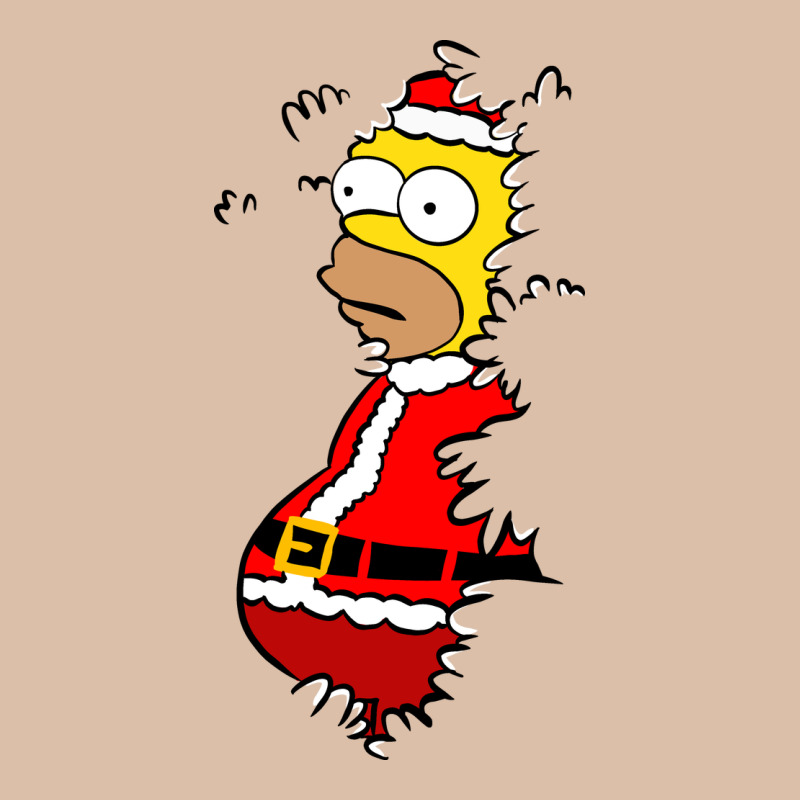 Homer Claus Christmas Urban Heavy Tee by artisFamous | Teevron
