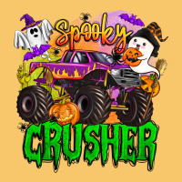 Spooky Crusher Monster Truck Vintage Hoodie | Teevron