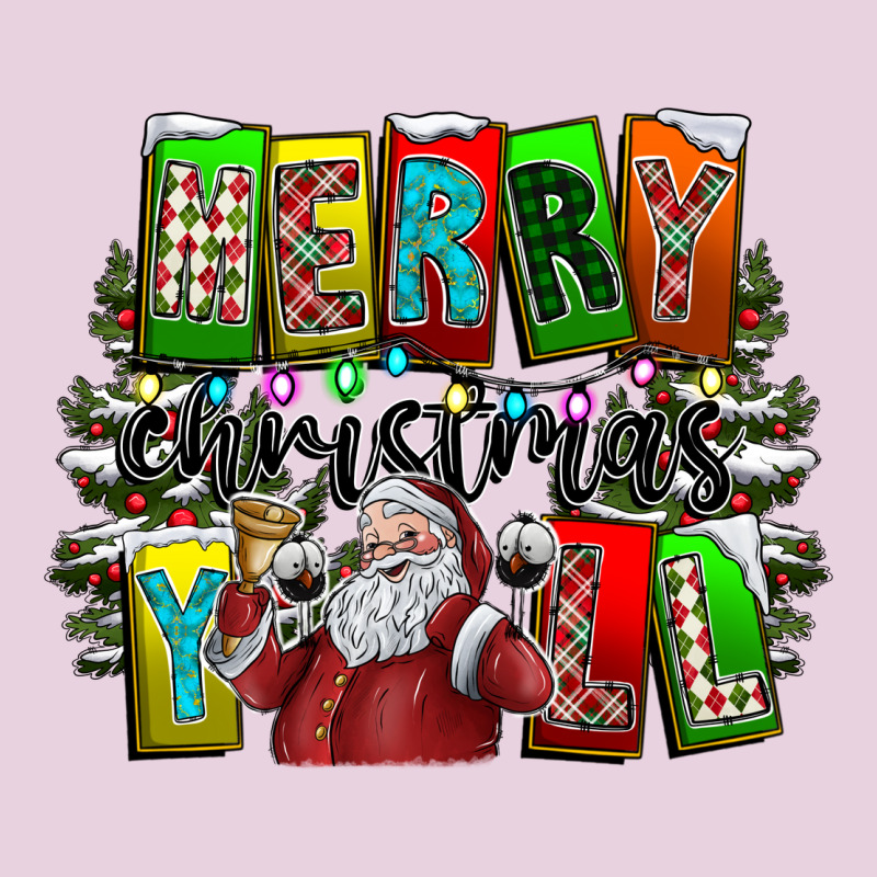Merry Christmas Yall Ladies Tee by CowhideDigitalArt | Teevron