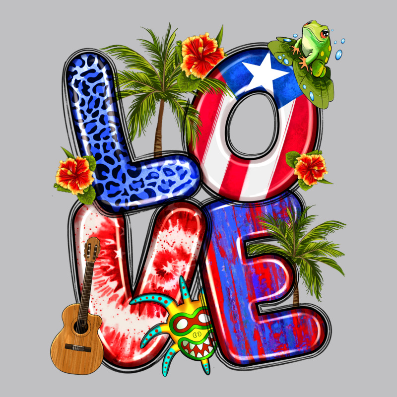 Puerto Rico Love Long Sleeve Tee by Artiststas | Teevron