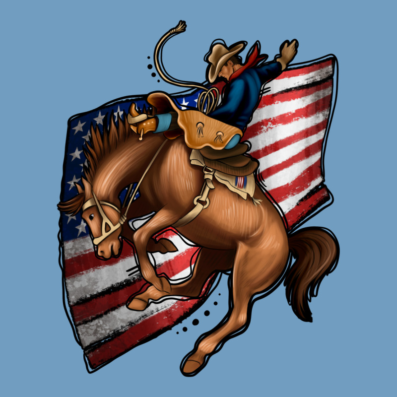 American Cowboy Urban Heavy Tee by Jasminsmagicworld | Teevron