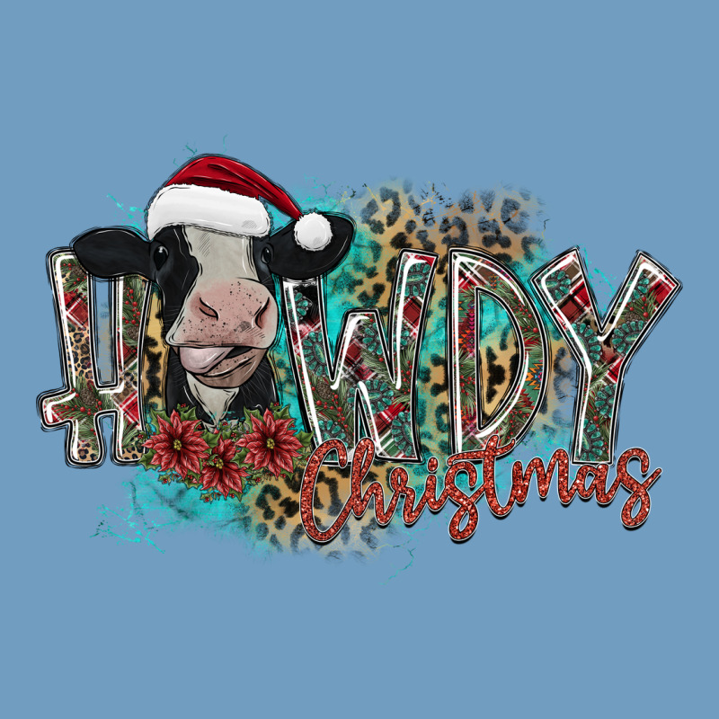 Howdy Christmas Urban Heavy Tee by CowhideDigitalArt | Teevron