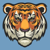 Tiger Vector Face Urban Heavy Tee | Teevron