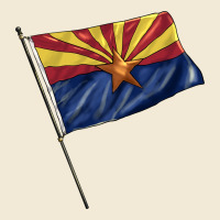 Arizona Flag Premium Hoodie | Teevron