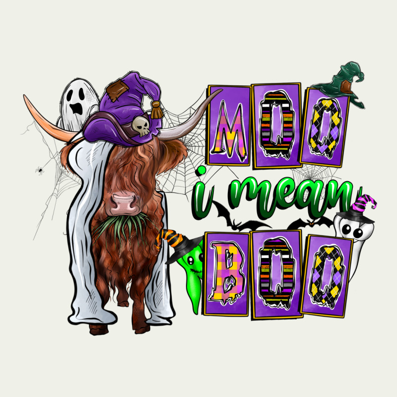 Moo I Mean Boo Urban Heavy Tee by CowhideDigitalArt | Teevron