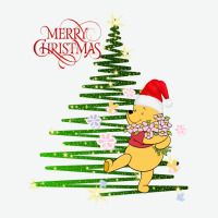 Winnie The Pooh- Merry Christmas Urban Heavy Tee | Teevron