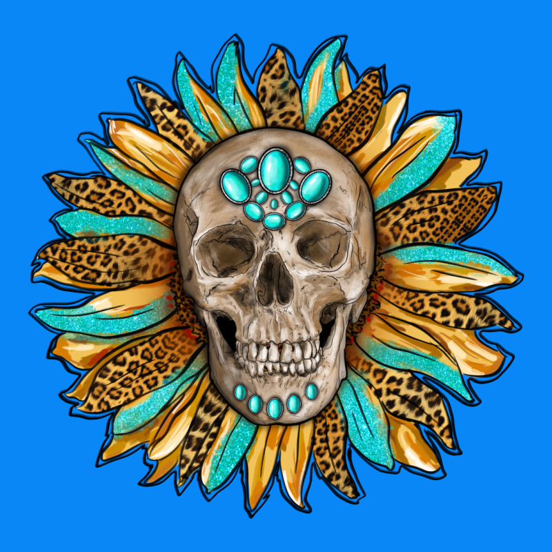 Sunflower With Skull Zipper Hoodie by RanaPortraitStore | Teevron