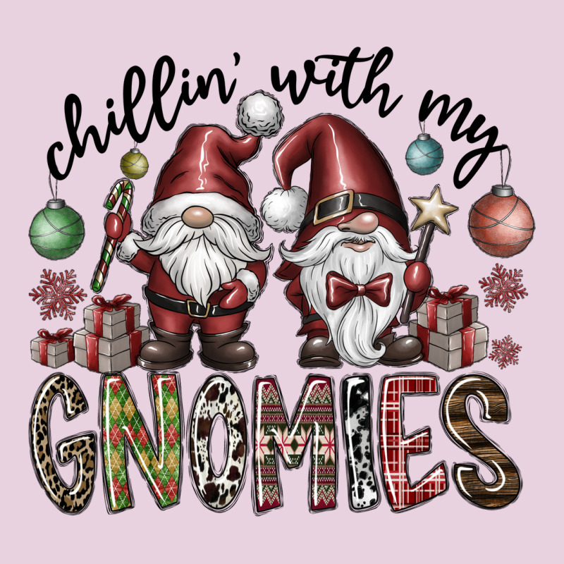 Chillin With My Gnomies Ladies Tee by CowhideDigitalArt | Teevron
