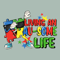 Living An Au-some Life Autism Awareness Day Classic Tee | Teevron