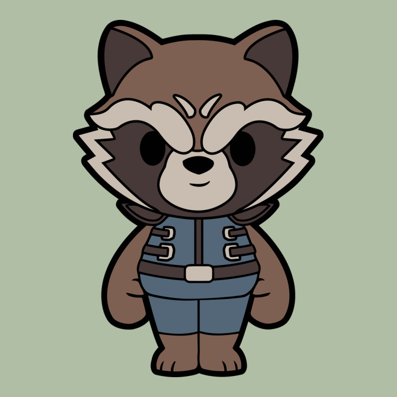 Rocket Racoon Chibi Urban Heavy Tee by artisFamous | Teevron