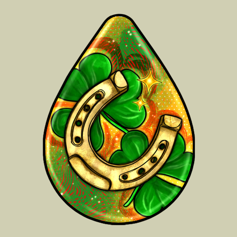 St.patrick's Teardrop Earrings Heavy Core Tee by FaDigitalArtStudio | Teevron