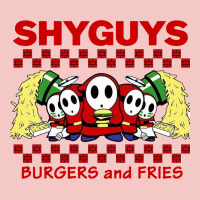 Shy Guys Burger And Fries Urban Heavy Tee | Teevron