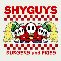 Shy Guys Burger And Fries Urban Heavy Tee | Teevron