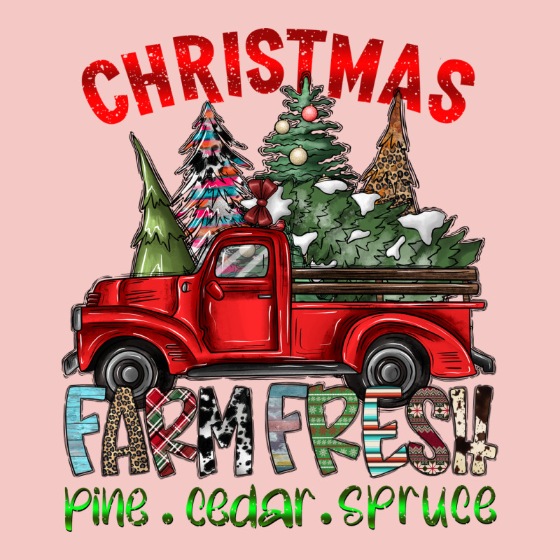 Christmas Farm Fresh Urban Heavy Tee by CowhideDigitalArt | Teevron