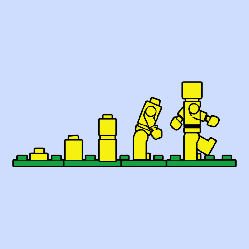 Evolution Of Lego Urban Heavy Tee by artisFamous | Teevron