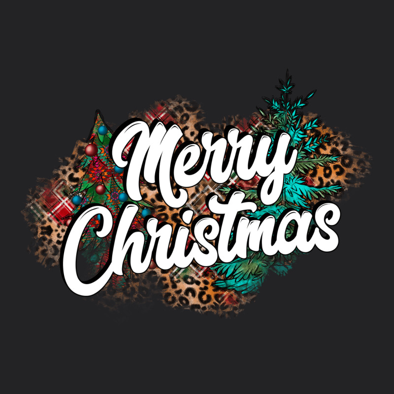 Merry Christmas Vintage Tee by CowhideDigitalArt | Teevron