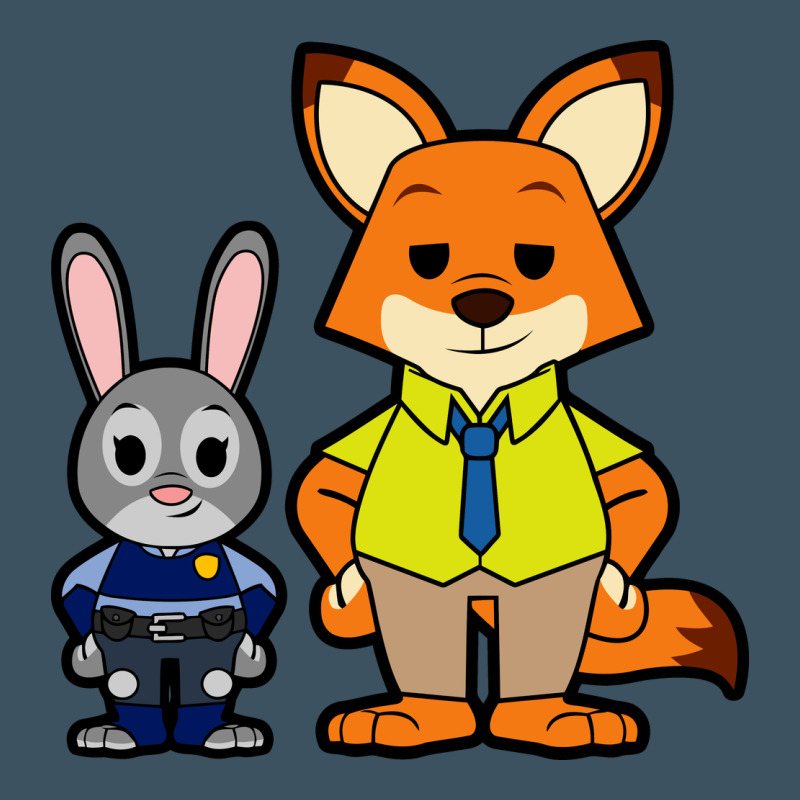 Zootopia Duo Chibi Urban Heavy Tee by artisFamous | Teevron