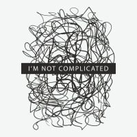ı'm Not Complicated Urban Heavy Tee | Teevron