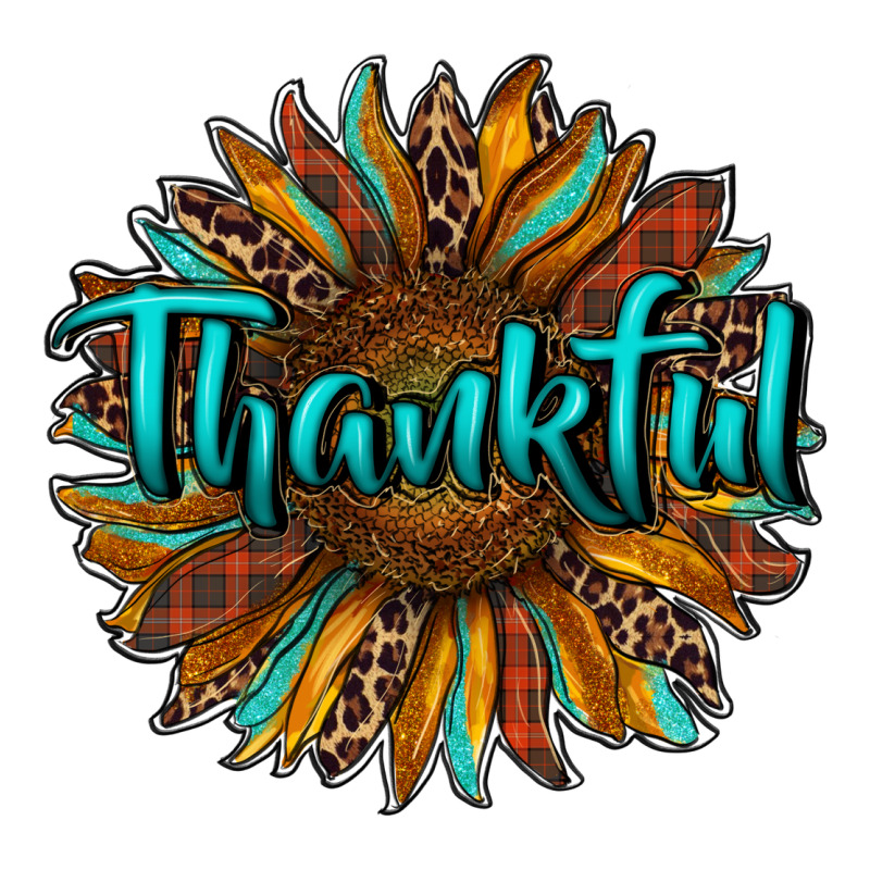 Thankful Sunflower Zipper Hoodie by RanaPortraitStore | Teevron