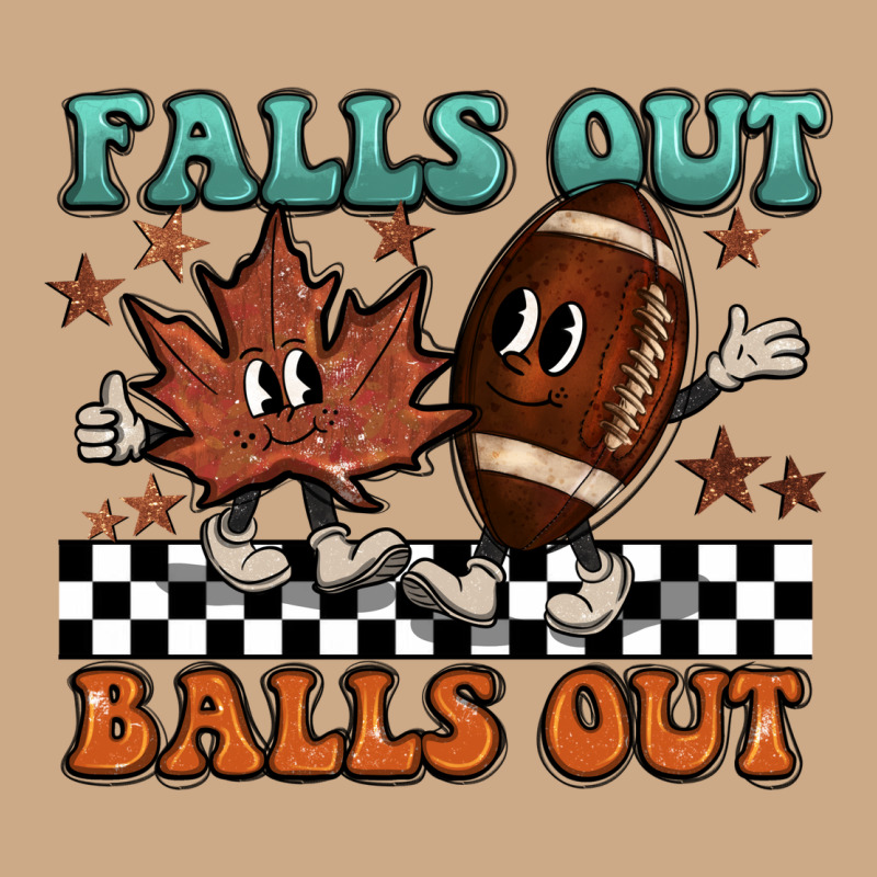 Falls Out Balls Out Vintage Hoodie by BarkalooDesign | Teevron