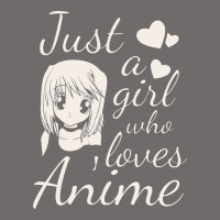 Just A Girl Who Loves Anime Urban Heavy Tee | Teevron